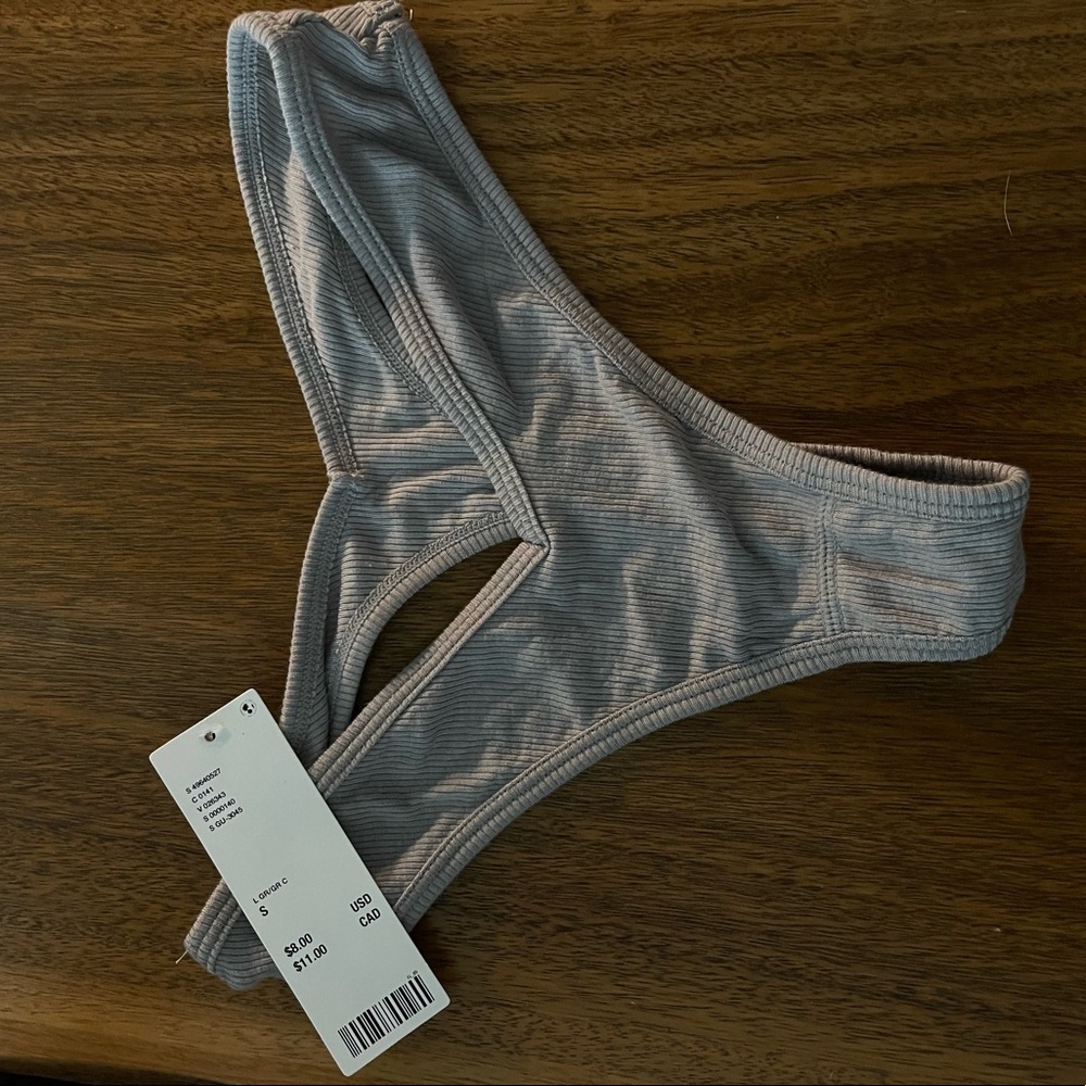 Urban outfitters v shape cotton thong